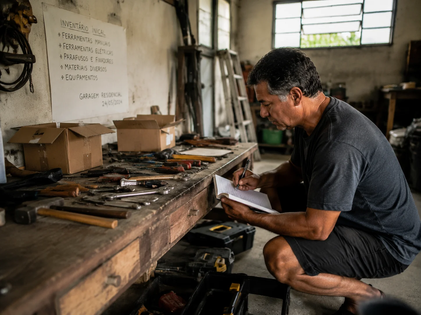 Como organizar as ferramentas da garagem de forma prática