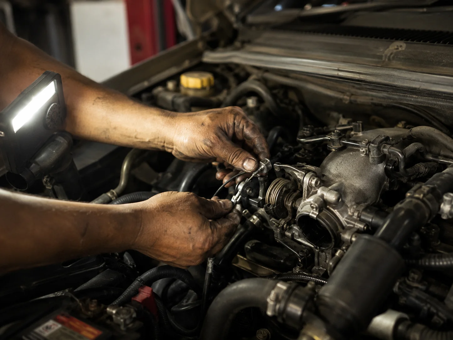 Como trocar o cabo de acelerador do carro em casa